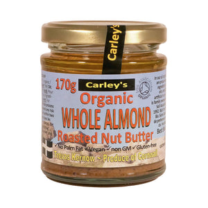 Carleys Organic Whole Almond roasted nut butter