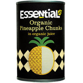 Essential organic Pineapple Chunks