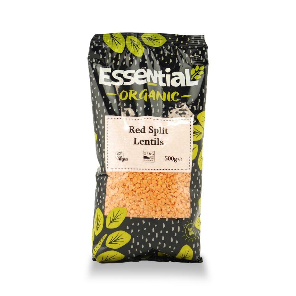 Essential Organic Red Split Lentils